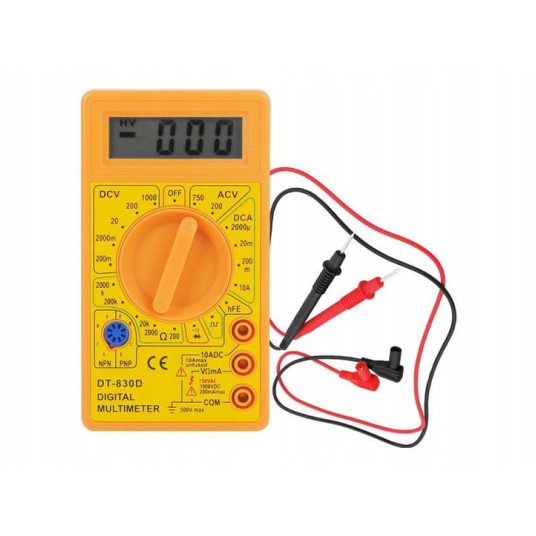 Miernik uniwersalny DT830D z buzzerem -zdjęcie numer 4