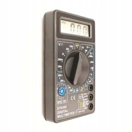 Miernik uniwersalny DT830D z buzzerem -zdjęcie numer 3