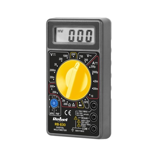 Miernik uniwersalny MIE-RB-830 -zdjęcie numer 1