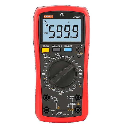 Miernik uniwersalny Uni-T UT890C NCV -zdjęcie numer 2