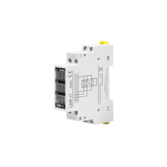 Modułowy wskaźnik napięcia 3-fazowy cyfrowy LDM-11 -zdjęcie numer 1