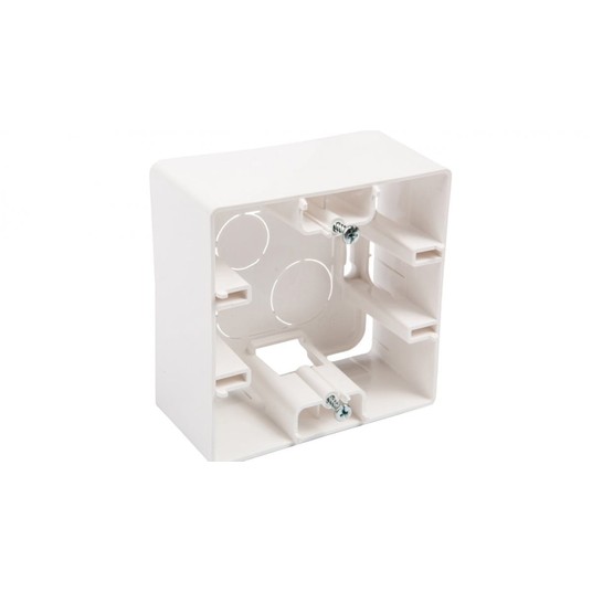 NILOE Puszka natynkowa jednokrotna 88.5x88.5x40mm -zdjęcie numer 1