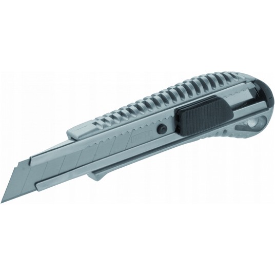 Nóż metalowy na ostrza łamane 18mm MN-63-021 -zdjęcie numer 1