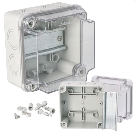 Obudowa hermetyczna 108x108x76 IP65 OH-1B.1 29.15 -zdjęcie numer 1