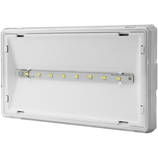 Oprawa awaryjna EXIT S IP65 ECO LED 3W 395lm 1h je -zdjęcie numer 1