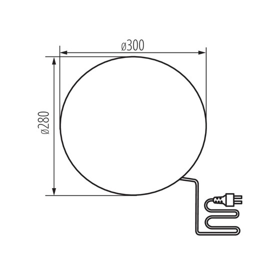 Oprawa ogrodowa E27 25W STONO 30 kula 30cm IP65 -zdjęcie numer 13