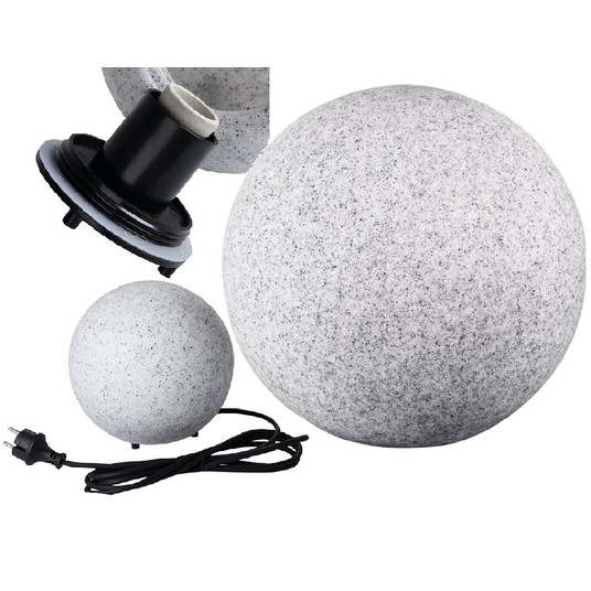 Oprawa ogrodowa E27 25W STONO 30 kula 30cm IP65 -zdjęcie numer 1
