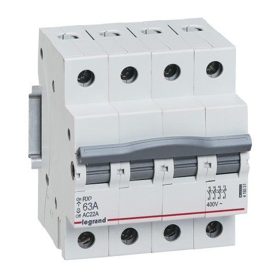 Rozłącznik modułowy RX3 63A 4P 419331 -zdjęcie numer 1