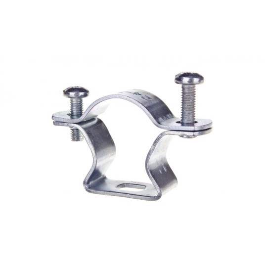 Uchwyt OMEGA do rur stalowych 25mm stal cynkowana -zdjęcie numer 1
