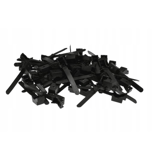 Uchwyt paskowy 9mm 60mm czarny UV UP-22 12.11 /100 -zdjęcie numer 1