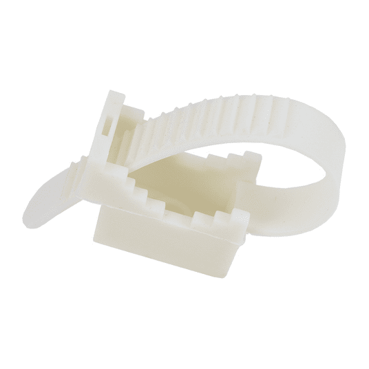Uchwyt paskowy 9x60mm biały UP-22 12.1 /100szt./ -zdjęcie numer 3