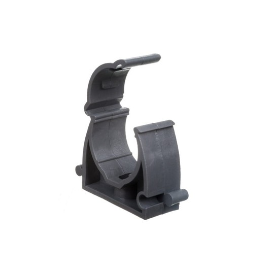 Uchwyt zamknięty 22 UZ-22 szary RAL7012 10192 /100 -zdjęcie numer 1