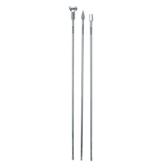 Uziom pionowy kompletny ocynkowany 3m (2x1,5m) 4xM -zdjęcie numer 1