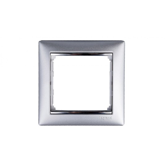 VALENA Ramka pojedyncza aluminium 770351 -zdjęcie numer 1