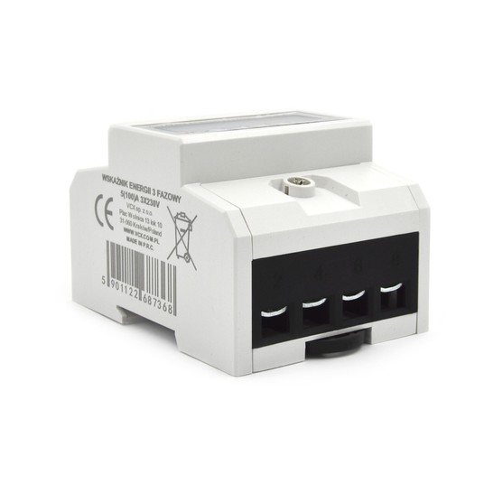 VCX Miernik energii elektrycznej 3-fazowy230V 100A -zdjęcie numer 10
