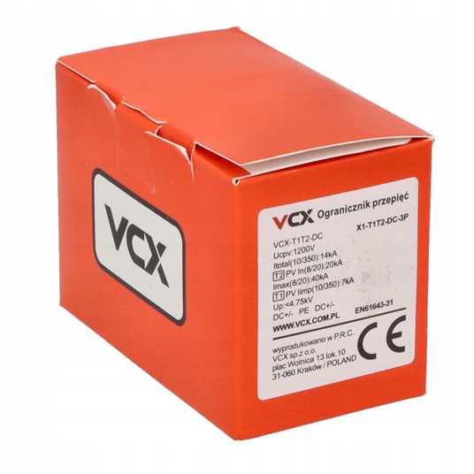 VCX Ogranicznik przepięć fotowoltaiczny DC BC 1200 -zdjęcie numer 3
