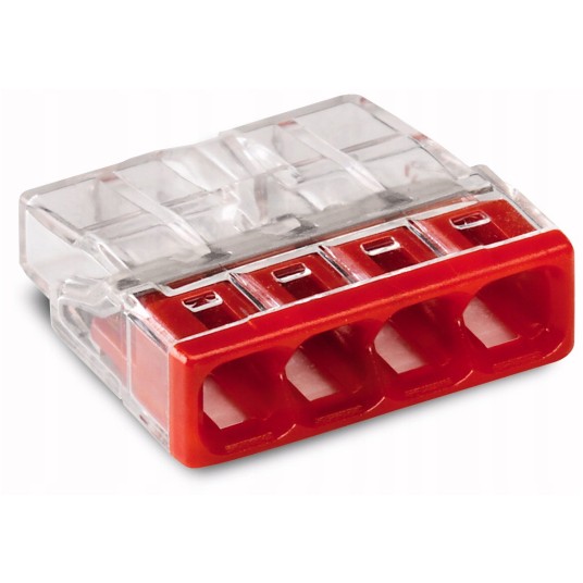 WAGO Szybkozłączka 4x 0,5-2,5mm2 2273-204 /100szt. -zdjęcie numer 5