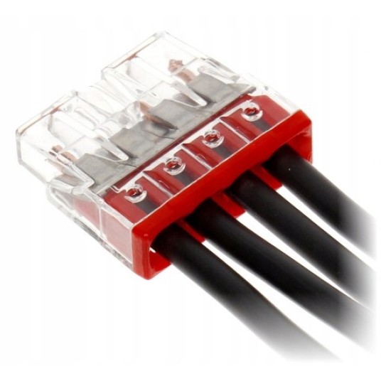 WAGO Szybkozłączka 4x 0,5-2,5mm2 2273-204 /100szt. -zdjęcie numer 6
