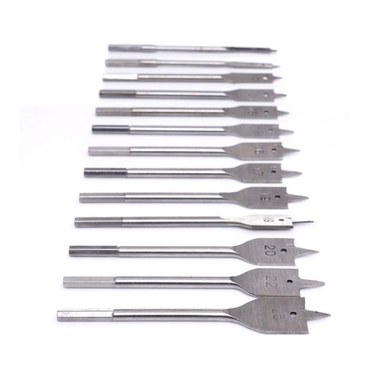 Wiertła łopatkowe 13szt. KD10549 -zdjęcie numer 6