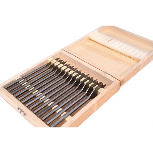 Wiertła łopatkowe 13szt. KD10549 -zdjęcie numer 2