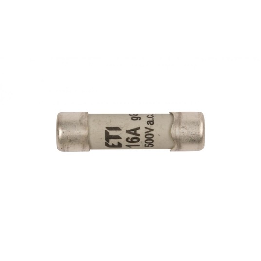 Wkładka bezpiecznikowa cylindryczna 10x38mm 16A gG -zdjęcie numer 1