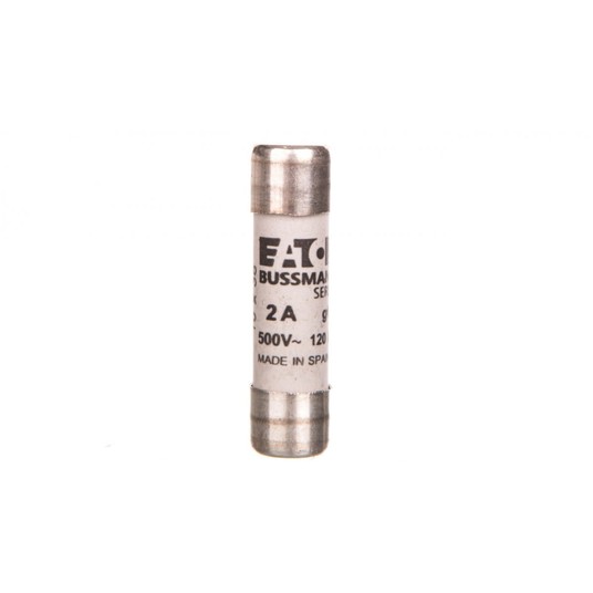 Wkładka bezpiecznikowa cylindryczna 10x38mm 2A gG -zdjęcie numer 1