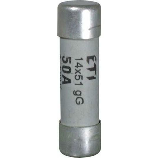 Wkładka bezpiecznikowa cylindryczna 14x51mm 50A gG -zdjęcie numer 1