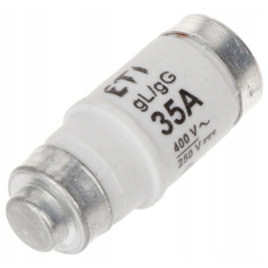 Wkładka bezpiecznikowa D02 35A gG 400V AC/250V DC -zdjęcie numer 1