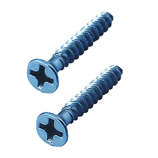 Wkręt osprzętowy do puszek długość 25mm W25 370862 -zdjęcie numer 3