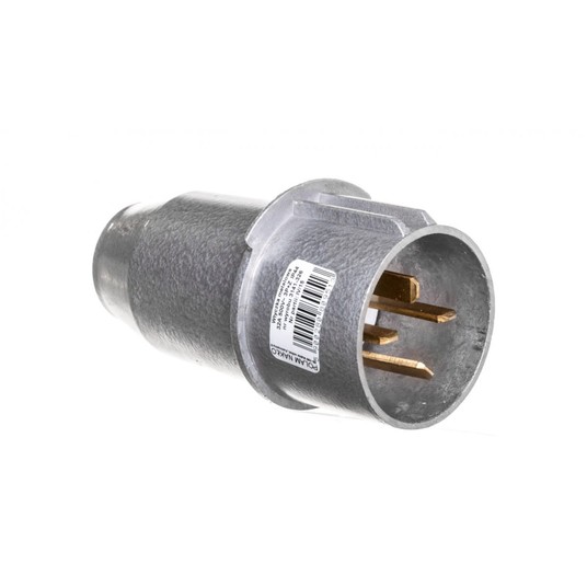 Wtyczka metalowa przenośna 32A 500V 4P IP44 3141-3 -zdjęcie numer 1