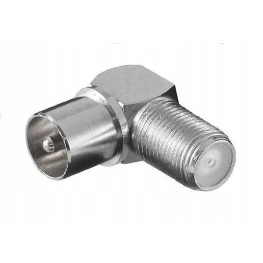 Wtyk - adapter kątowy F - IEC 12236 -zdjęcie numer 1