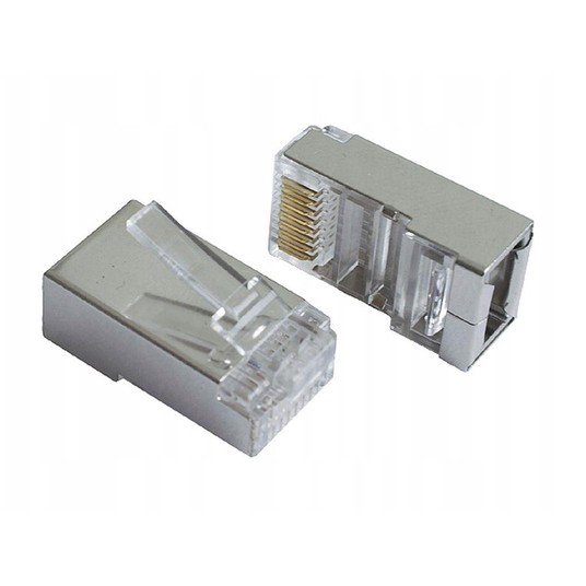 Wtyk RJ45 kat.6 ekranowany -zdjęcie numer 1