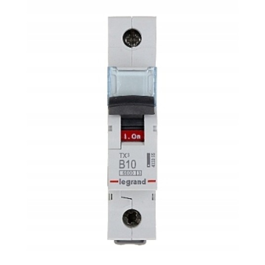 Wyłącznik nadprądowy 1P B 10A 6kA AC S301 TX3 4033 -zdjęcie numer 1