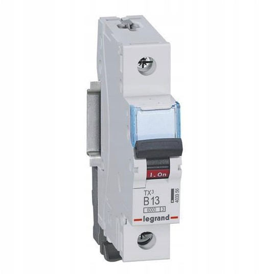 Wyłącznik nadprądowy 1P B 13A 6kA AC S301 TX3 4033 -zdjęcie numer 5