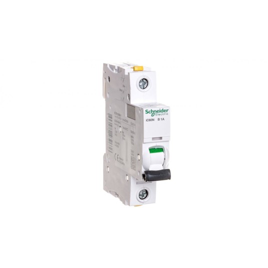 Wyłącznik nadprądowy 1P B 1A 6kA AC iC60N-B1 A9F03 -zdjęcie numer 1