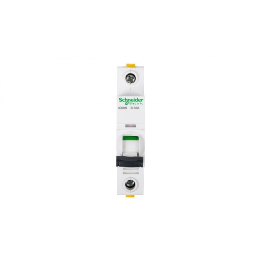 Wyłącznik nadprądowy 1P B 32A 6kA AC iC60N-B32 A9F -zdjęcie numer 1