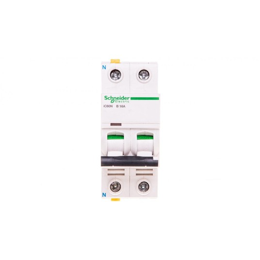 Wyłącznik nadprądowy 1P+N B 16A 6kA AC iC60N-B16-1 -zdjęcie numer 1