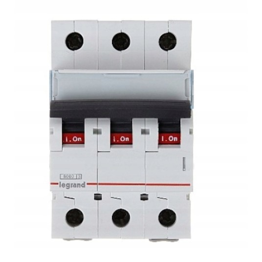 Wyłącznik nadprądowy 3P B 10A 6kA AC S303 TX3 4034 -zdjęcie numer 6