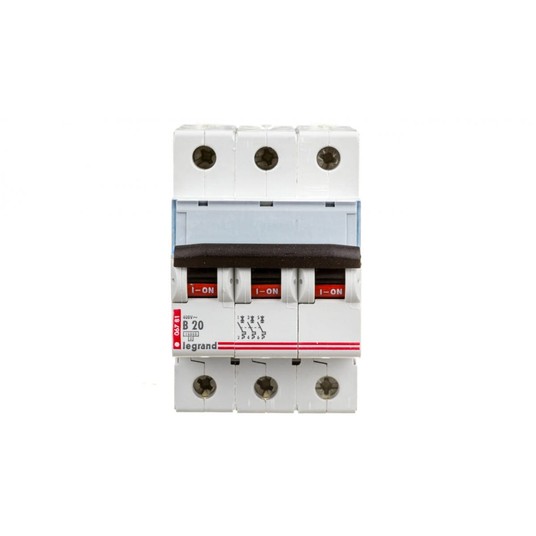 Wyłącznik nadprądowy 3P B 20A 10kA AC S313 TX3 404 -zdjęcie numer 1