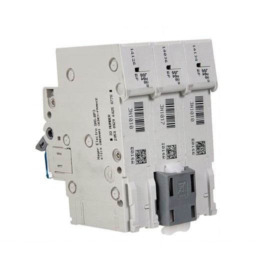 Wyłącznik nadprądowy 3P B 6A 6kA AC MBN306E -zdjęcie numer 3