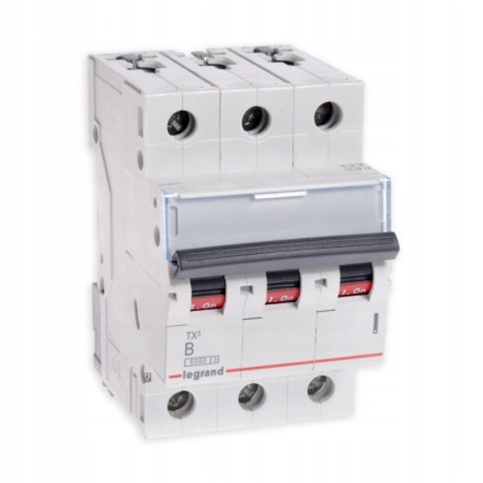 Wyłącznik nadprądowy 3P B 6A 6kA AC S303 TX3 40339 -zdjęcie numer 3