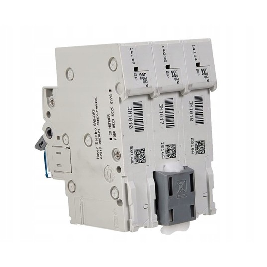 Wyłącznik nadprądowy 3P C 10A 6kA AC MCN310E -zdjęcie numer 5