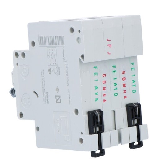 Wyłącznik nadprądowy 3P C 40A 6kA AC xPole Home HN -zdjęcie numer 3