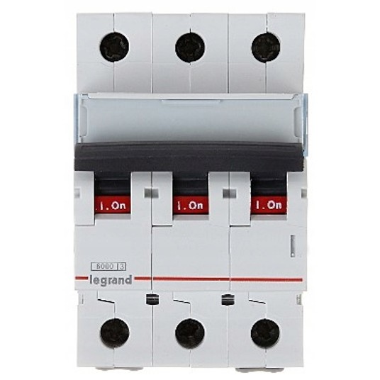 Wyłącznik nadprądowy 3P C 50A 6kA AC S303 TX3 4035 -zdjęcie numer 5