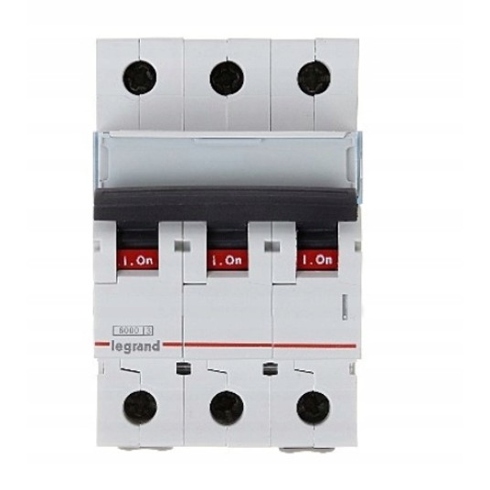 Wyłącznik nadprądowy 3P C 6A 6kA AC S303 TX3 40354 -zdjęcie numer 7