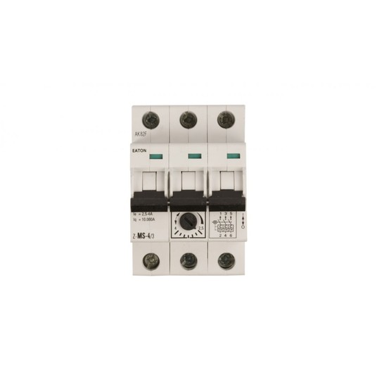 Wyłącznik silnikowy 3P 1,5kW 2,5-4A Z-MS-4,0/3 248 -zdjęcie numer 1