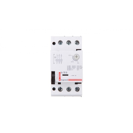 Wyłącznik silnikowy 3P 4kW 6,3-10A M 250 10 606809 -zdjęcie numer 1