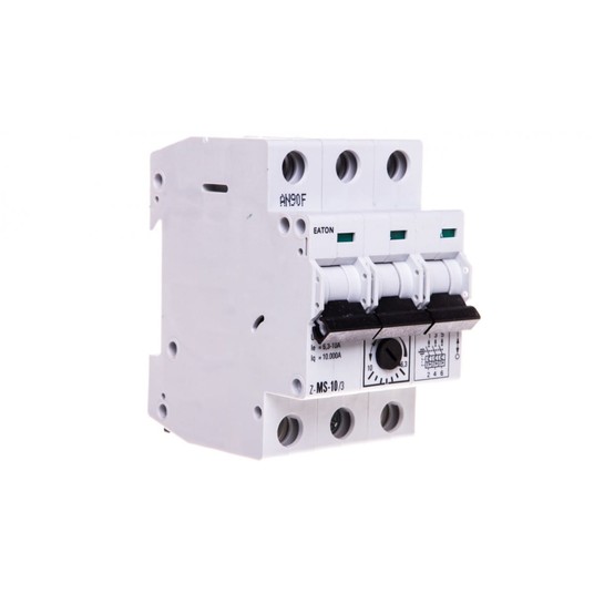 Wyłącznik silnikowy 3P 4kW 6,3-10A Z-MS-10/3 24841 -zdjęcie numer 1