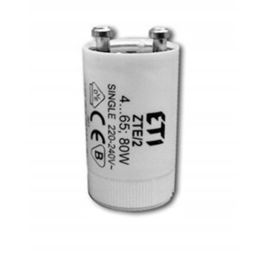 Zapłonnik do świetlówek 4-80W ZTE/2 4…65W, 80W 009 -zdjęcie numer 1