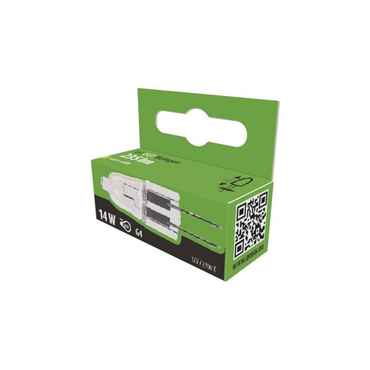 Żarówka halogenowa Eco JC 14W G4 ciepła biel ZE050 -zdjęcie numer 1